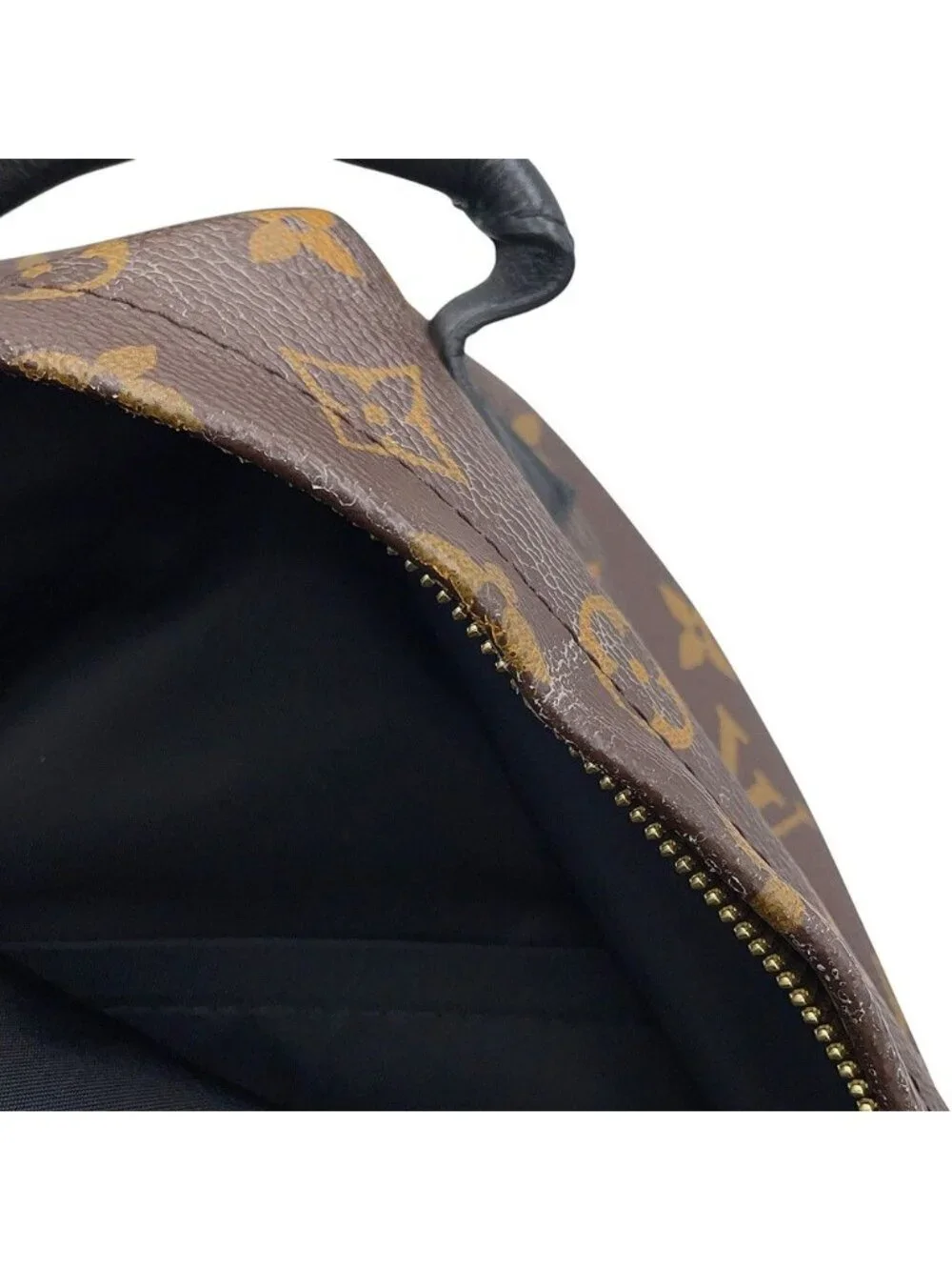 Louis Vuitton Backpack Monogram Palm Springs PM Black